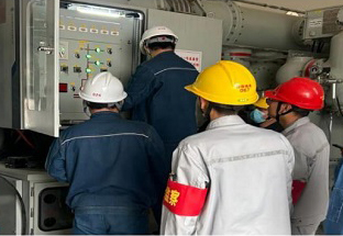 [圖文]和田2×35萬千瓦熱電聯產項目廠用電受電一次成功